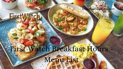 first watch 249|first watch breakfast menu.